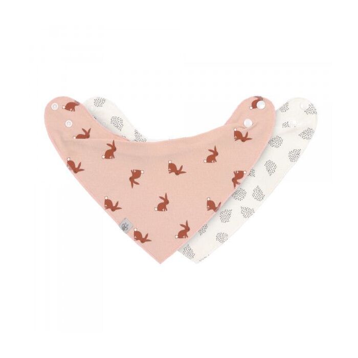 Lässig Bandana Slab Little Forest Rabbit (2 st)