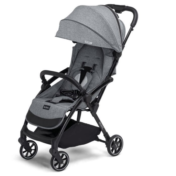 Leclerc Baby Influencer Grey Melange | vooraanzicht | Babyhuys