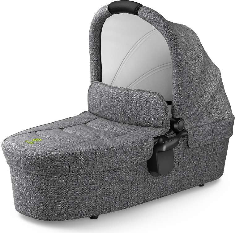 Kiddy Evostar Light 1 Reiswieg Grey Melange - Super Green | Babyhuys.com