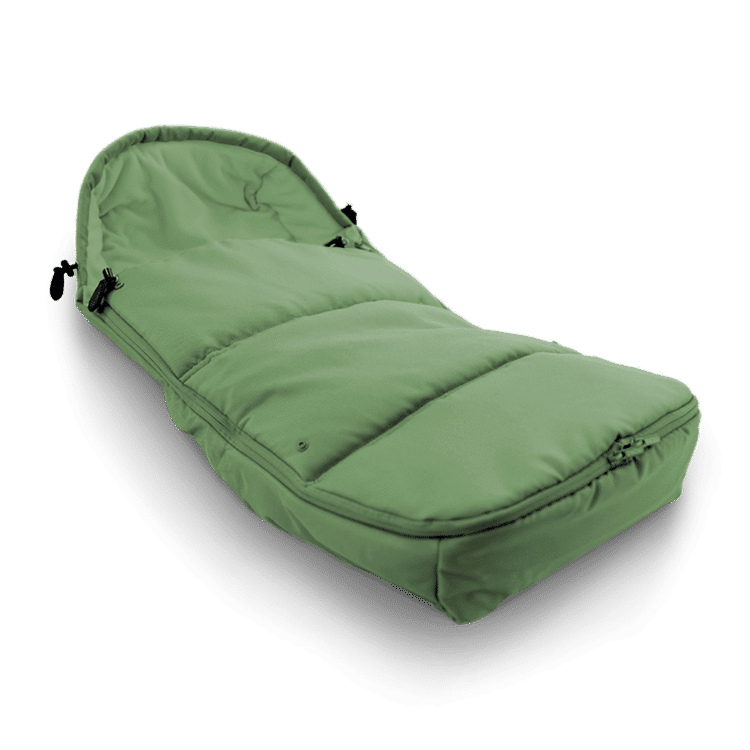 Leclerc Voetenzak Green | Vooraanzicht | Babyhuys