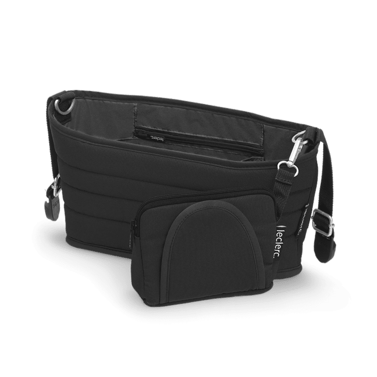 Leclerc Baby Organizer Easy Quick Black | Vooraanzicht | Babyhuys