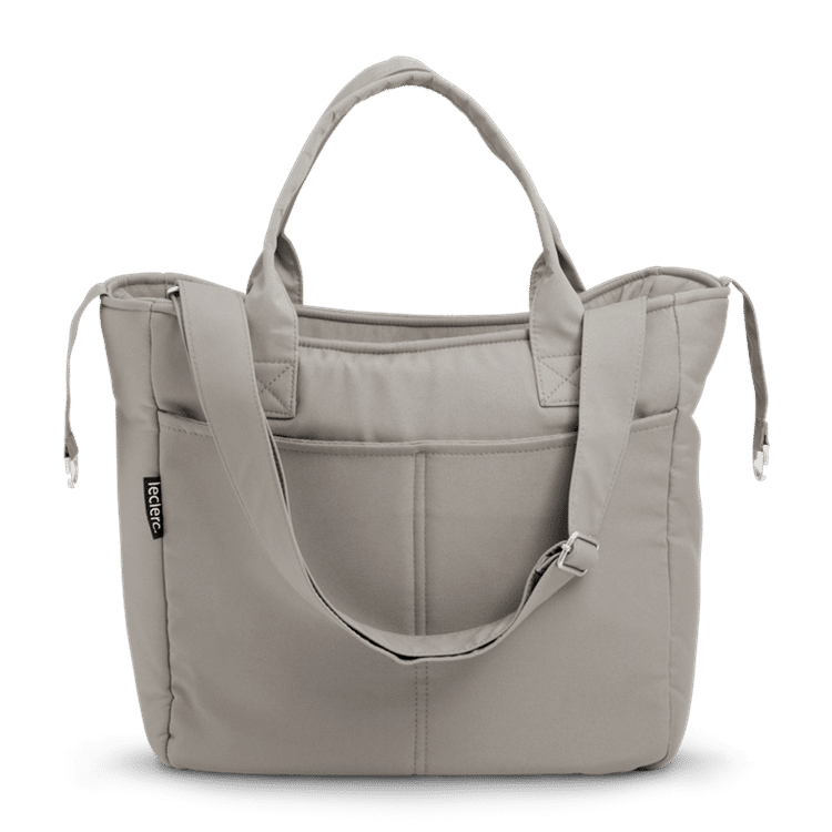 Leclerc Luiertas Grey | vooraanzicht | Babyhuys