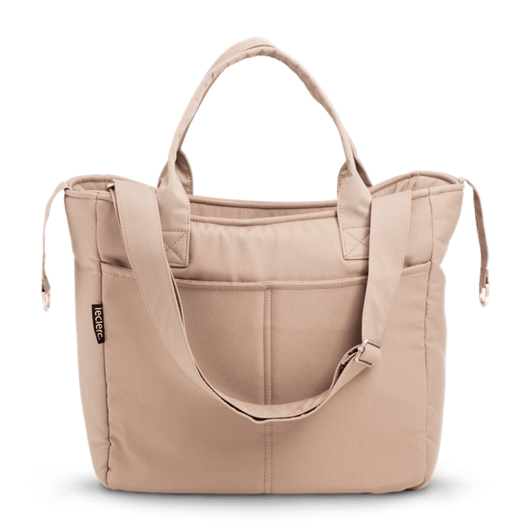 Leclerc Luiertas Sand | Vooraanzicht | Babyhuys