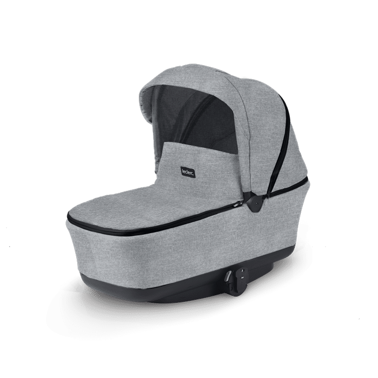 Leclerc Reiswieg Grey Melange | Vooraanzicht | Babyhuys