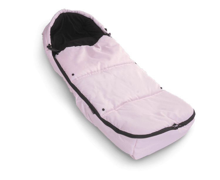 LeClerc Voetenzak Pink | Vooraanzicht | Babyhuys