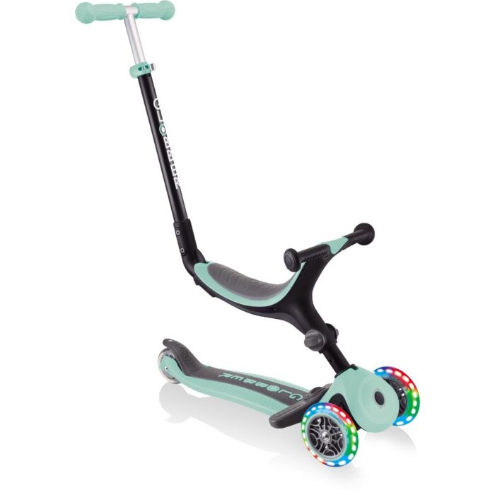 Globber Kinderstep - Loopfiets - Go.Up Plus Foldable - licht - Mint - Babyhuys.com