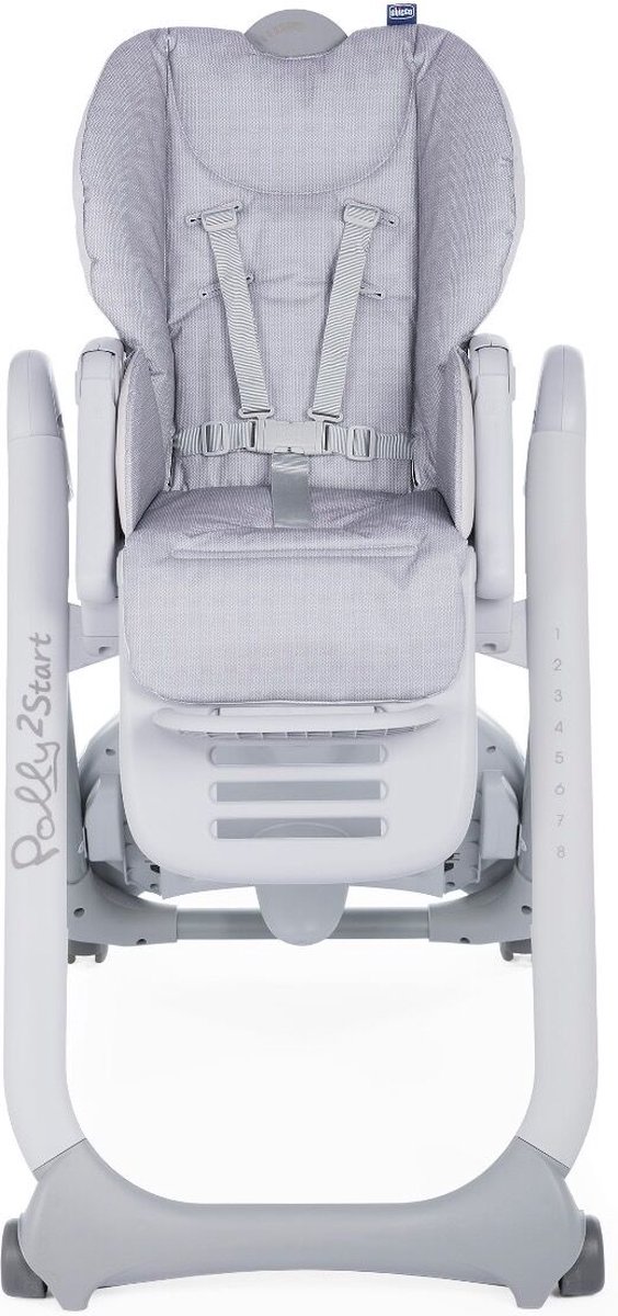 Chicco Polly Armonia Eetstoel - Motherpearl Chicco Polly Armonia Eetstoel - Motherpearl