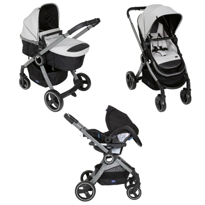 Chicco Kinderwagen Pack Urban Pro Titanium | Compleet | Babyhuys