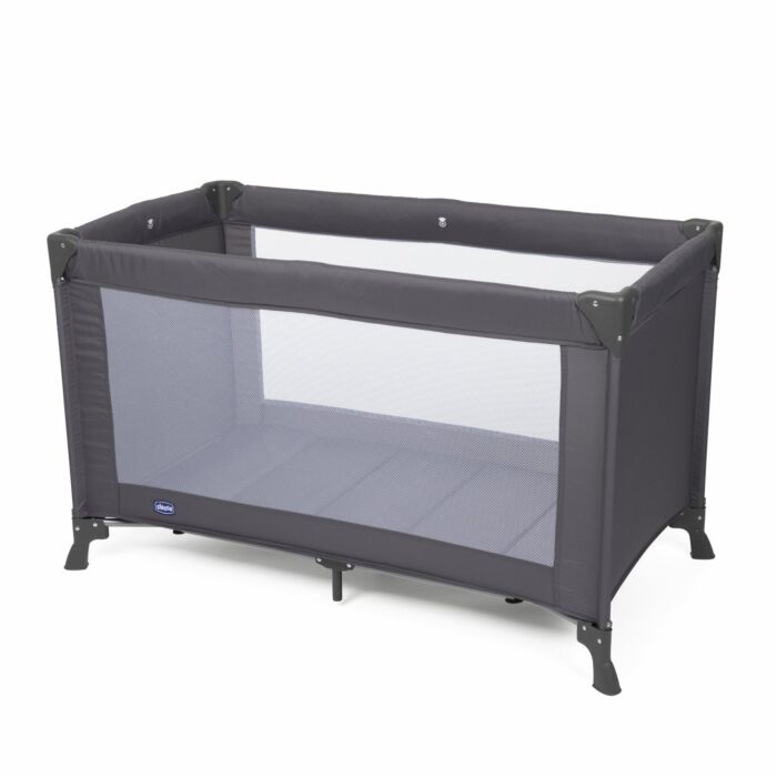 Chicco Reisbed Goodnight Dark Grey | Babyhuys.com