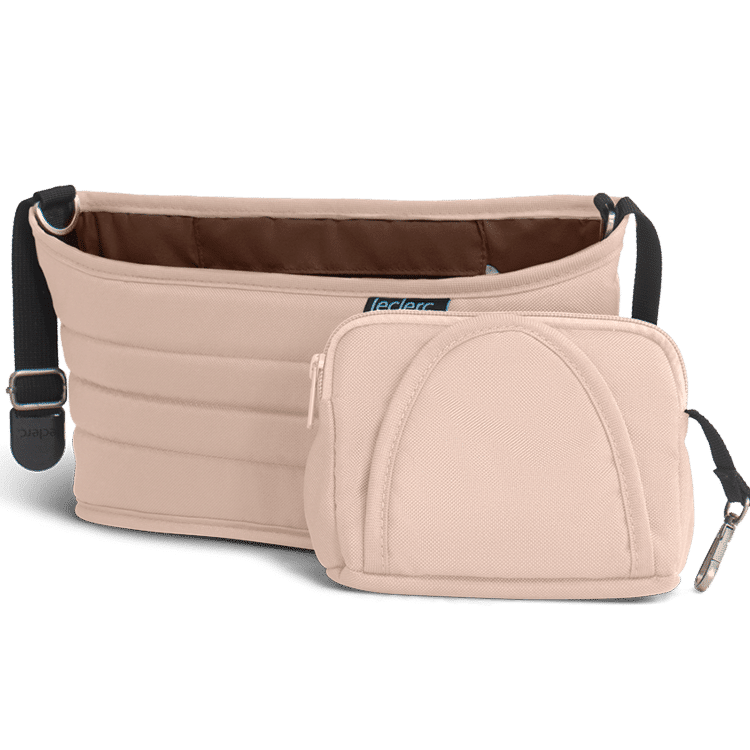 Leclerc Baby Organizer Easy Quick Sand Chocolate | Vooraanzicht | Babyhuys