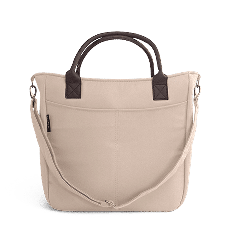 Leclerc Luiertas Sand Chocolate | Vooraanzicht | Babyhuys