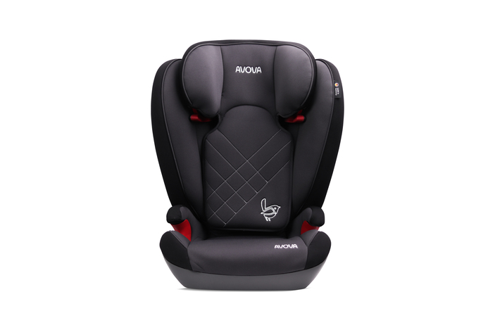 Autositz Avova - Star - Grau-Schwarz - vorne - 4260621462151 - Babyhuys.com