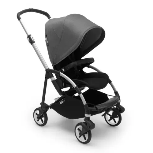 Bugaboo Bee 6 Compleet Aluminium/Gemêleerd Grijs