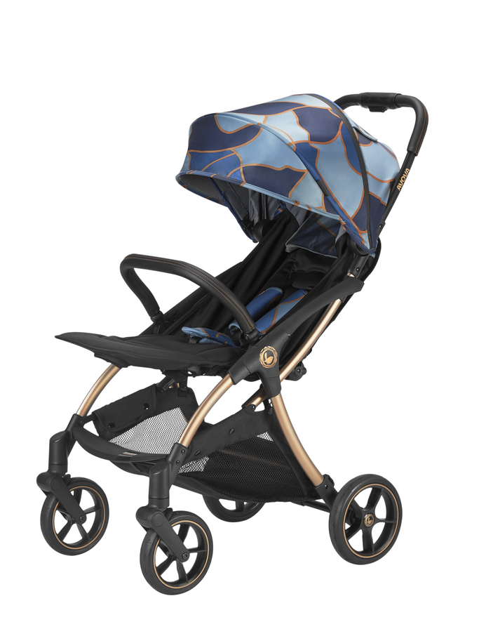 Avova Kinderwagen - City Ranger - Blue Field - Babyhuys.com