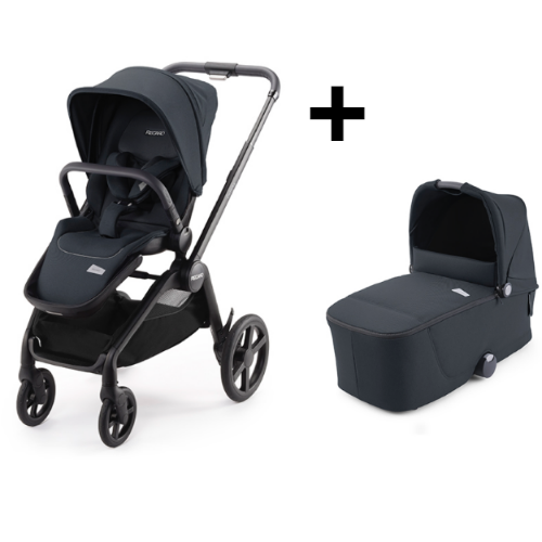 Recaro Kinderwagen Celona Black Frame - Prime Mat Black
