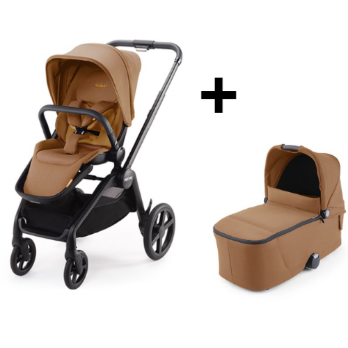 Recaro Kinderwagen Celona Black Frame - Select Sweet Curry