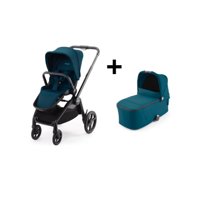 Recaro Kinderwagen Celona Black Frame - Select Teal Green