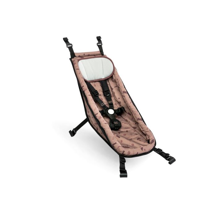 Croozer  Babyzitje Kid Vaaya/Keeke Red met Motief | Vooraanzicht | Babyhuys