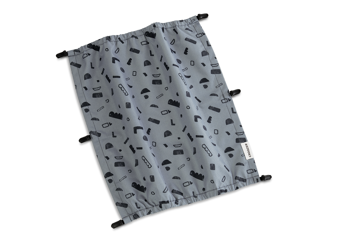 Croozer Zonnescherm Kid Vaaya 2 / Kid Keeke 2 Blue met Motief | Babyhuys