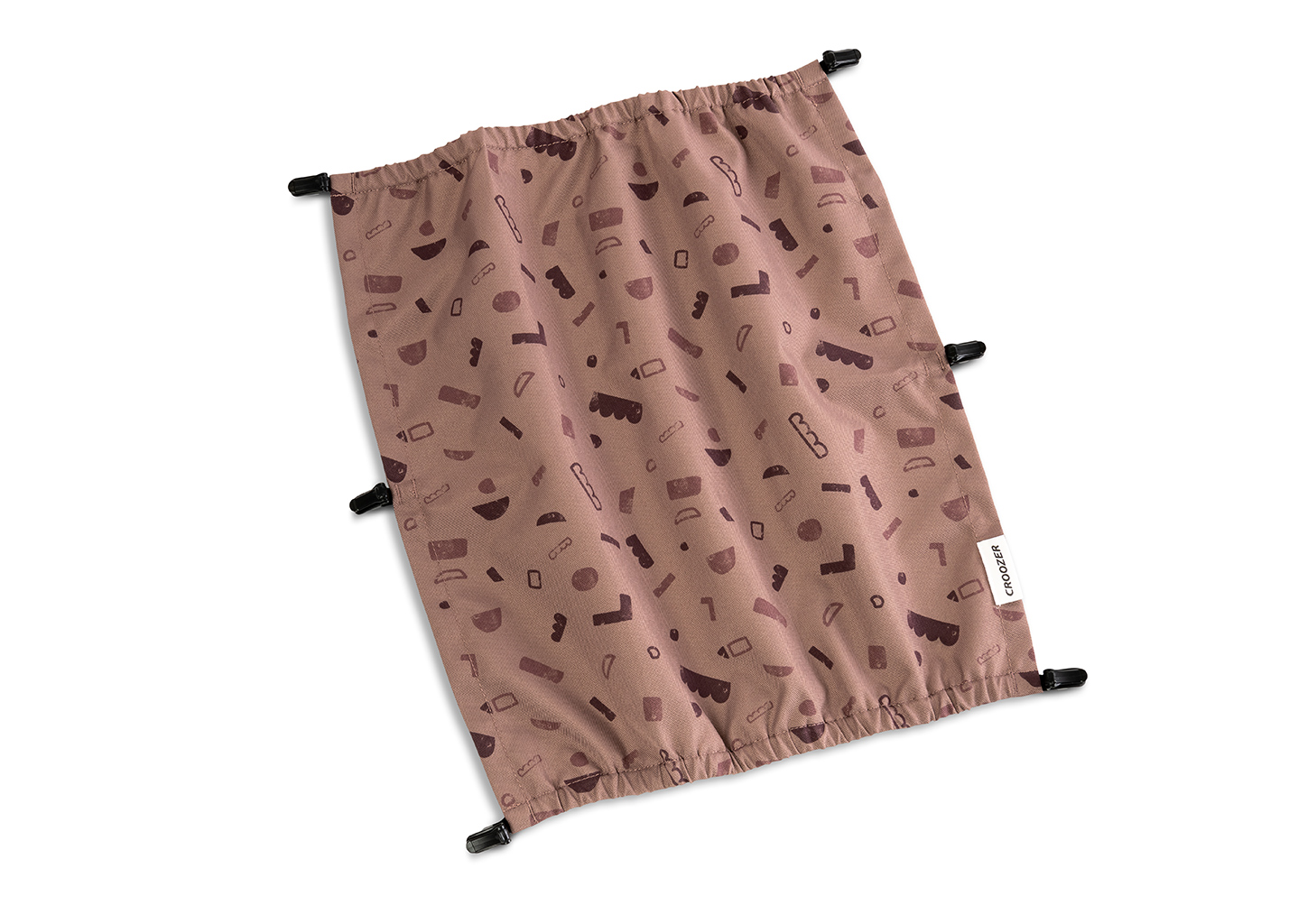 Croozer Zonnescherm Kid Vaaya 1 / Kid Keeke 2 Red met Motief | Vooraanzicht | Babyhuys