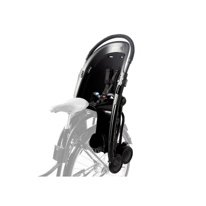 Pahoj Fietsstoeltje / Buggy Zwart