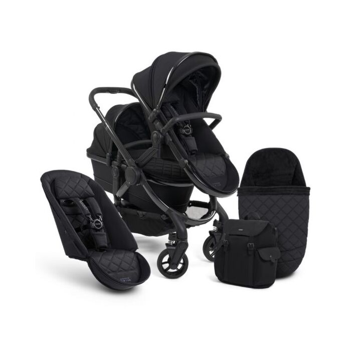 iCandy Peach 7 - Cerium - Designer Collectie - Dubbele kinderwagen -  complete bundel - Babyhuys.com