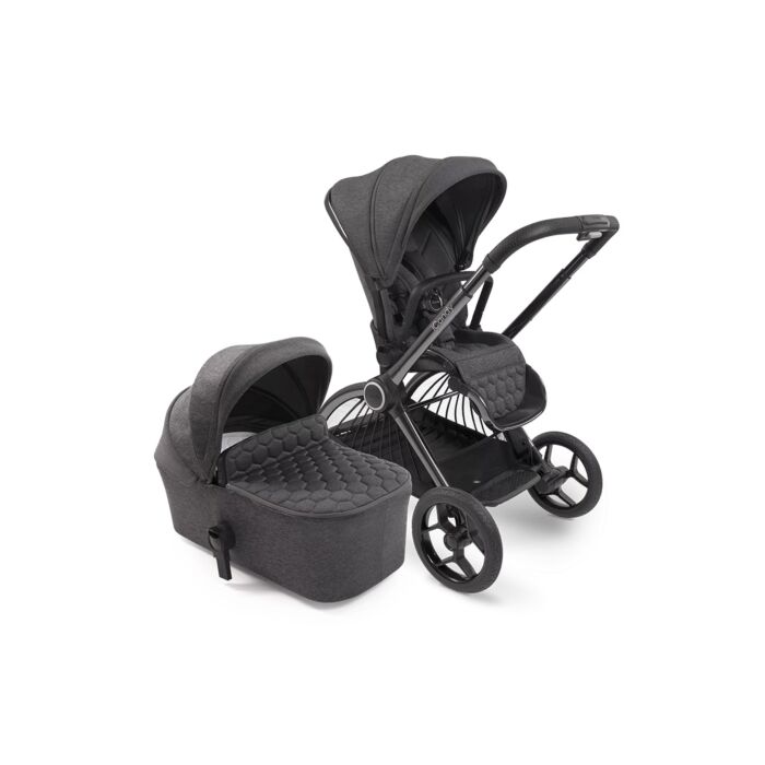 Icandy Core - 2 in 1 Kinderwagen - Dunkelgrau - Babyhuys.com