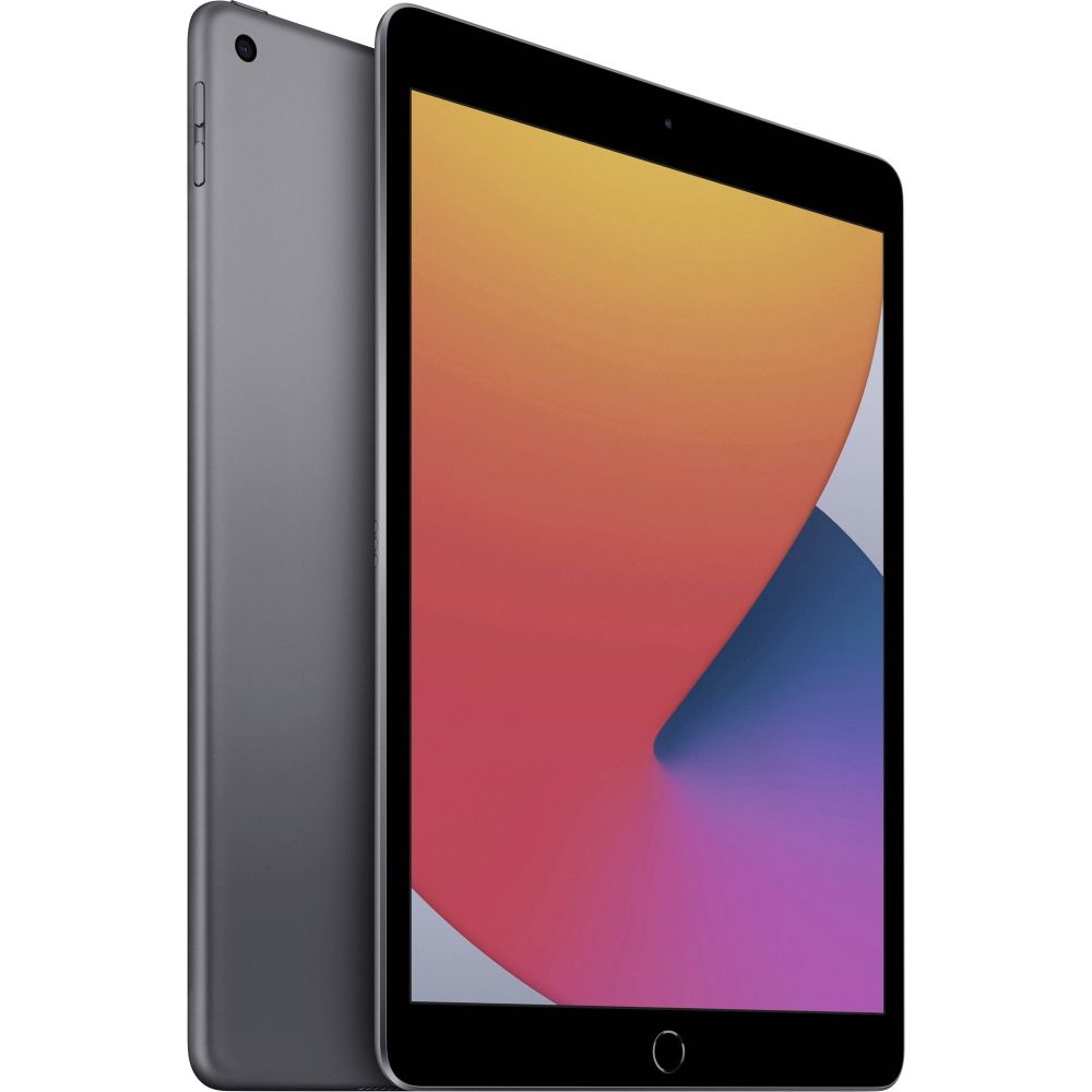 Vooraanzicht: Apple iPad 10.2 Wi-Fi 128GB Space Grey  MYLD2FD/A