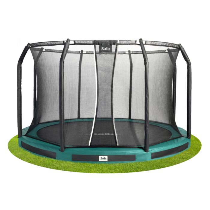 Salta Trampoline Premium Ground met Net - Green - 305 cm (5852G)