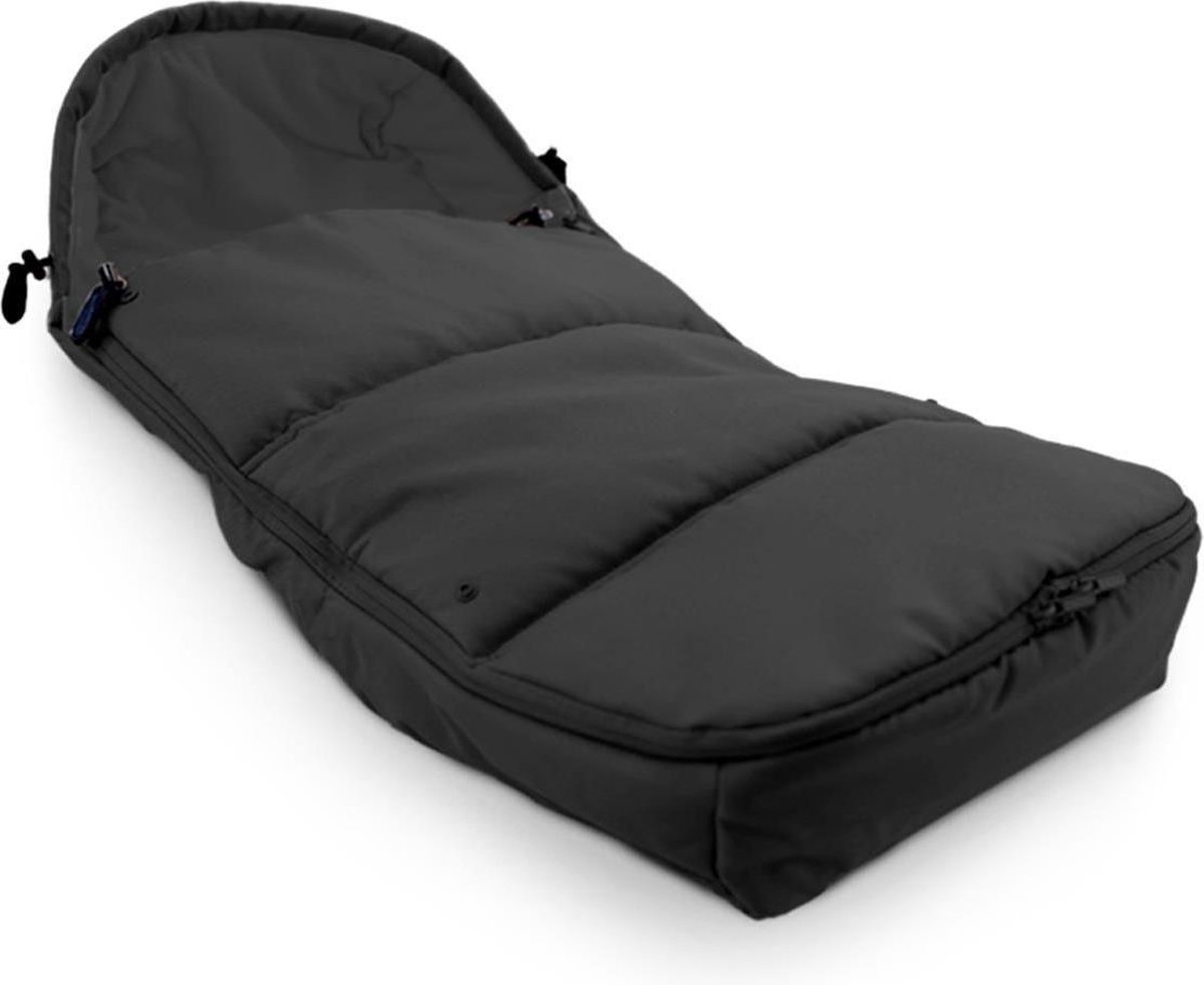 Leclerc Voetenzak Black | vooraanzicht | Babyhuys