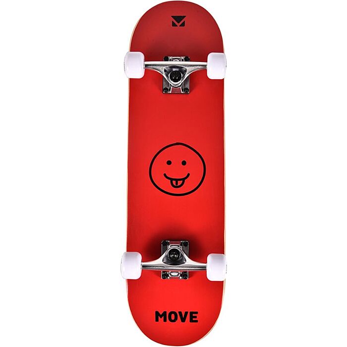 Move Skateboard 28inch - smile red - 4260199220283 - Babyhuys.com