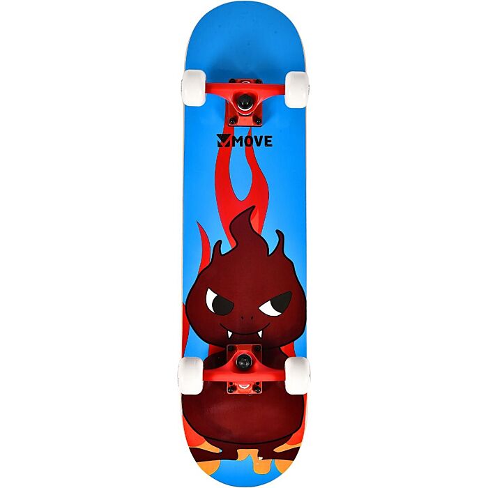 Move Skateboard 31inch - Fire Blue - 4260199220320 - Babyhuys.com