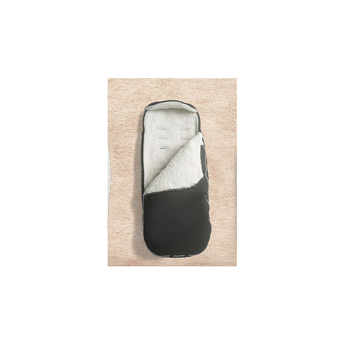 LeClerc Baby Voetenzak Teddy Piano Black 