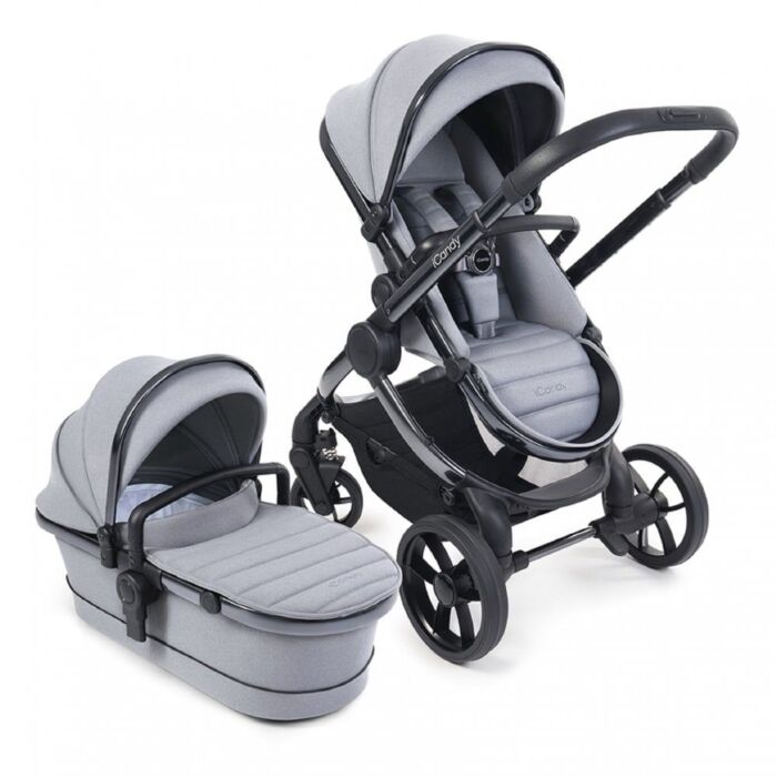 iCandy Peach 7 Combi/Pram - Light Grey - Babyhuys.com