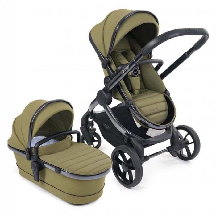 iCandy Peach 7 Combi/Kinderwagen Olijf Groen - Babyhuys.com
