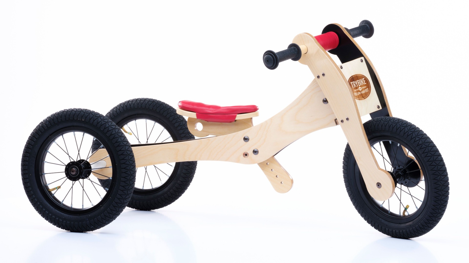 Trybike Wood Red