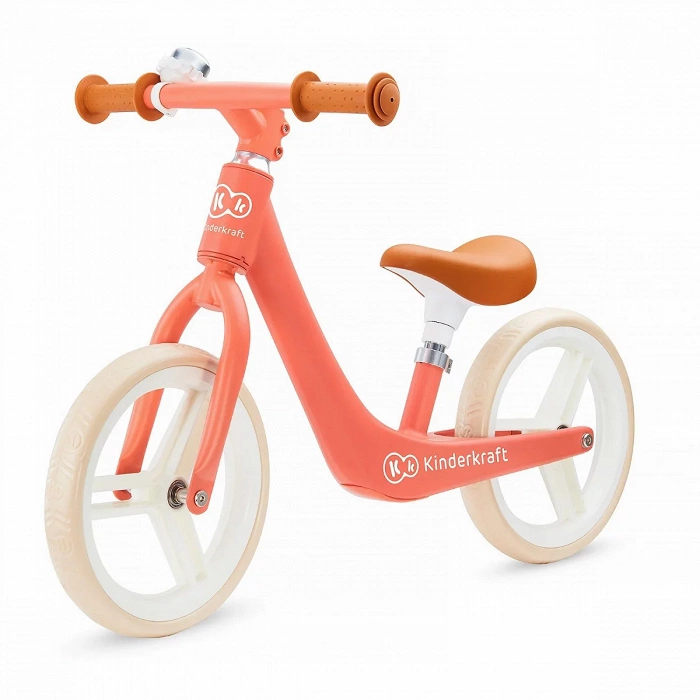 Kinderkraft Balance bike  FLY PLUS magic coral | Babyhuys.com