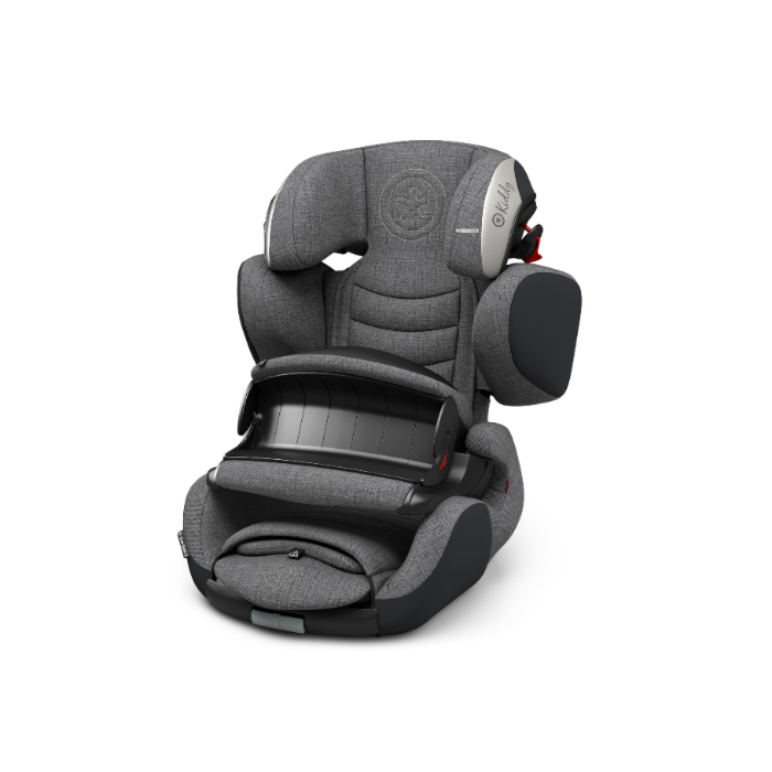 Kiddy Guardianfix 3 Autostoel Grey Melange - Silver Grey