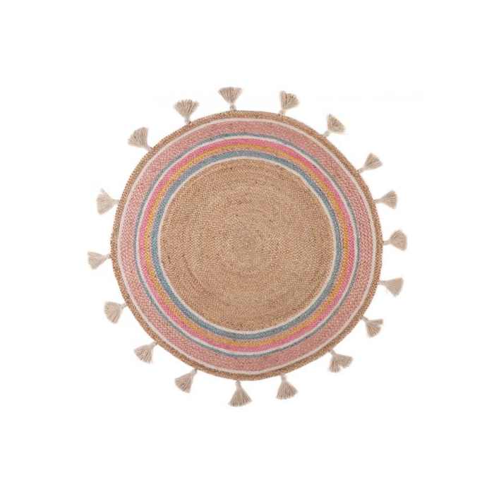 Kidsdepot Rond Vloerkleed Smile