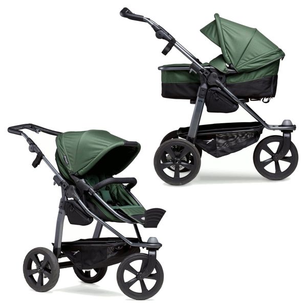 TKF Mono Ecco Combi Kinderwagen - Oliv - Babyhuys.com