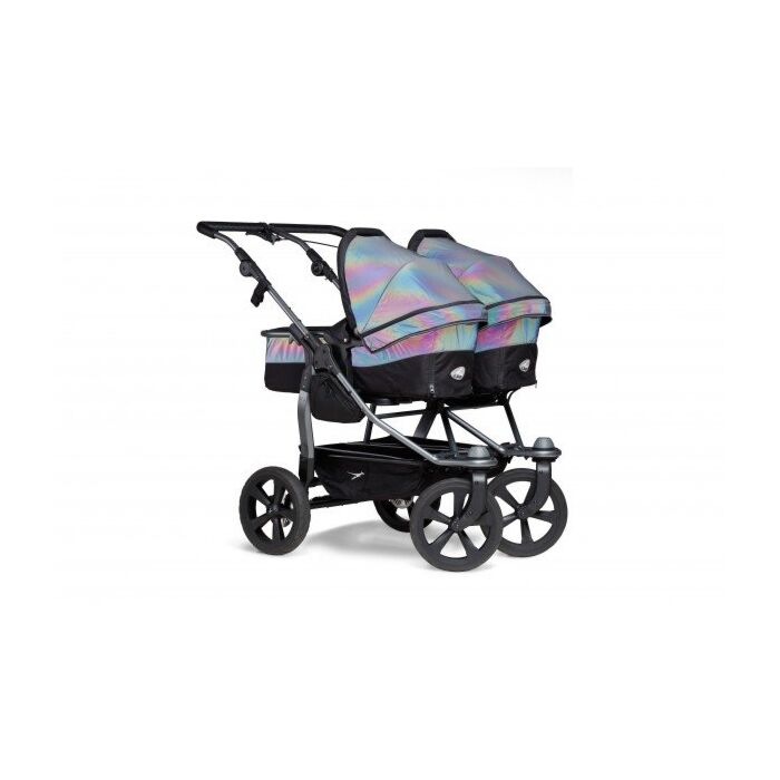 TFK Duo Ecco - Poussette Double Combi - Phosphorescent - Babyhuys.com
