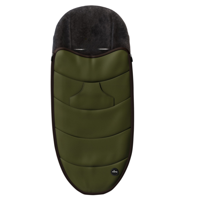 Mima Zigi Voetenzak Olive Green | Babyhuys.com