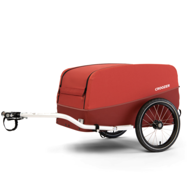 HOMCOM Fietskar met afneembare en opvouwbare opbergdoos, 65 l, maximale