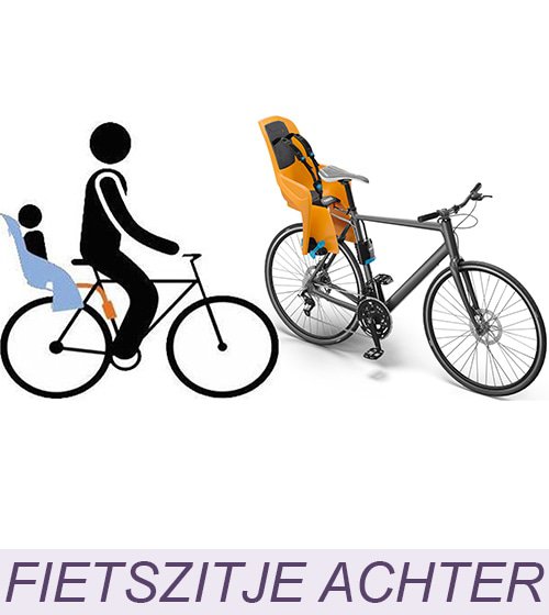 Fietszitje Achter - Babyhuys.com