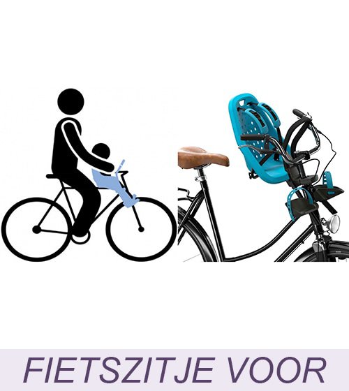 Fietszitje Voor - Babyhuys.com