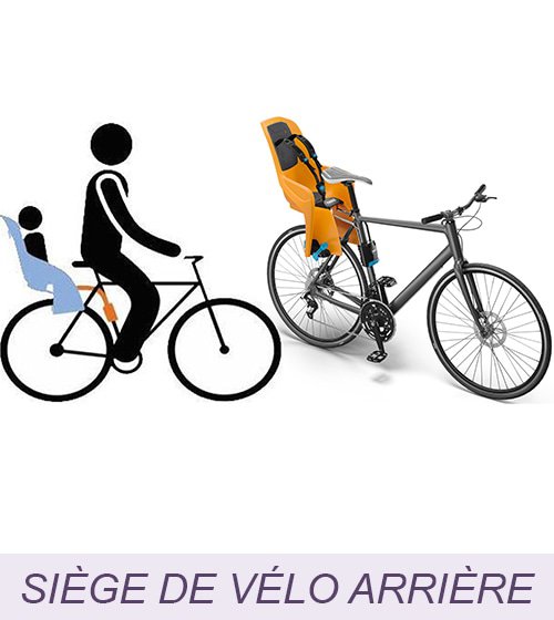 siège de vélo arrière - Babyhuys.com